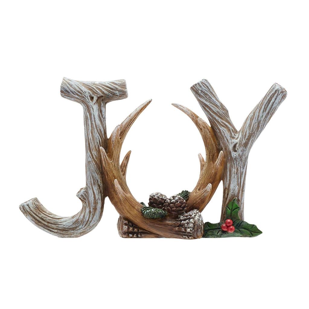 Resin Mantel Plaque - Joy