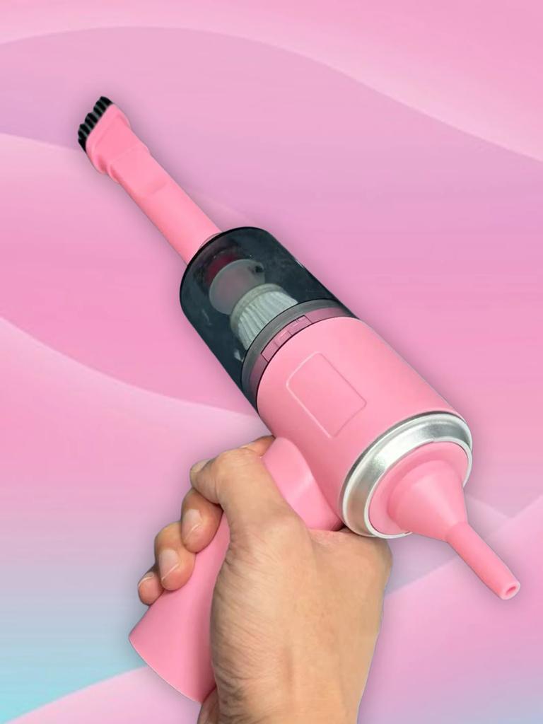 Car Vacuum Cleaner, Cordless, Usb Charging, Strong Suction, Portable, Powerful Mini Air Cleaner for Household Appliances