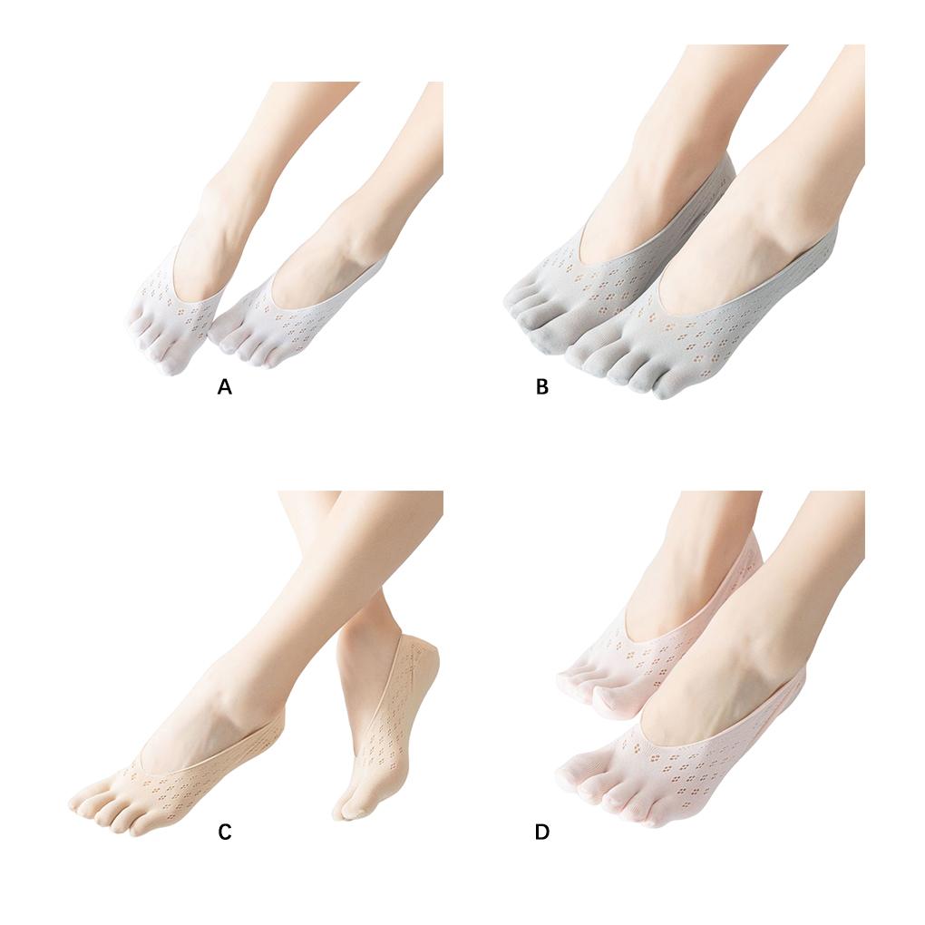 Schweißabsorbierende Damensocken Bequem zu tragen Sandalen Nylon Kompression Atmungsaktives Futter Niedrig Schön