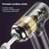 Electric Egg Beater Chocolate Frother Egg Beater Hot for Cooking Kitchen Hand Mixer Food Baking Cooking Tools Kitchen Egg Beater