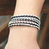Unisex Handmade Multi-layer Leather Cord Bracelet - Japanese Korean Style Wristband Jewelry