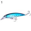 11cm Luminous Fishing Wobblers Minnow Artificial Fish Lures Bait Tackle Tool