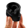 Silicone Ear Model Set and for and Practice (Left Right) Stitching, Art, (Black)