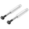 2Pcs Aluminum Alloy RC Shock Absorber Oil Damper Suspension Shock Absorber for Tamiya 114 Trailer
