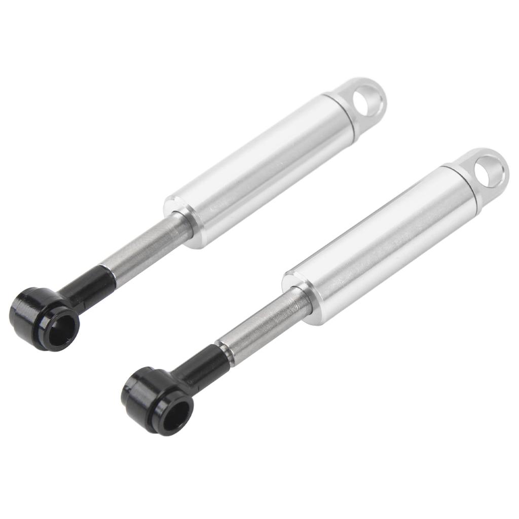 2Pcs Aluminum Alloy RC Shock Absorber Oil Damper Suspension Shock Absorber for Tamiya 114 Trailer
