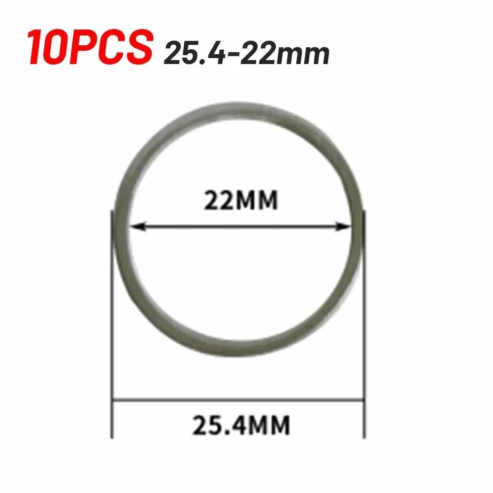 10pc Circular Saw Blade Reducing Rings Conversion Ring Cutting Disc Inner Hole Adapter 16/20/25.4/30mm Woodworking Tools Washer