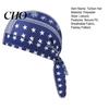 Hiking Headband Paisley Cooling Headscarf Cap Set, Sweat Wicking Adjustable Elastic Strap Bandana Straps Fit Breathable Hand Washable Headwrap Hat
