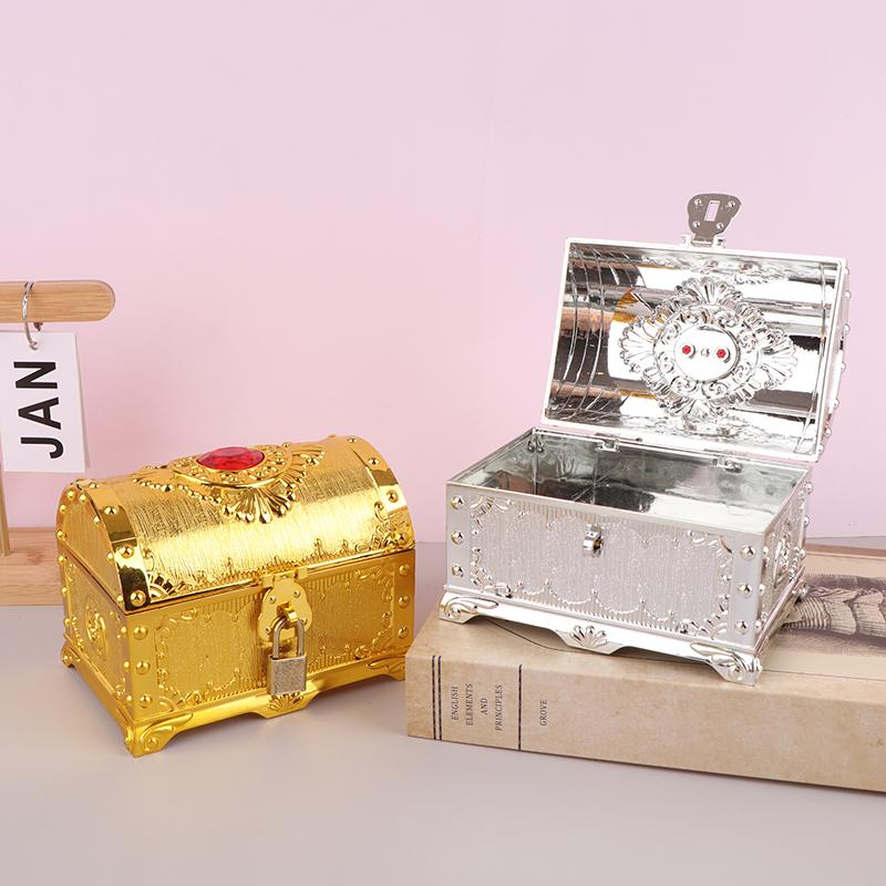 Pirátská truhla s pokladem Dekorace Dobrodružná krabička s pokladem se zámkem Hračky pro kluky holky Děti Ceny Děti Praktické dárky