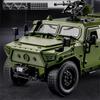 1/18 DONGFENG Warrior Military Alloy Armored Car Model Diecasts Metal Tank Explosion Proof Car Off-road Vehicles Model Sound Light Kids Toys Gift