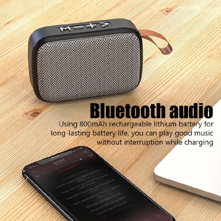 Bluetooth-compatible 4.2 Portable Speaker Louder Volume Clear Stereo Sound Rich Bass 10m Wireless Range Built in Mic