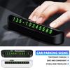 2025 New Car Temporary Parking Card Hidden Parking Sign Card Car Styling For Skoda Octavia Kodiaq Fabia Rapid Superb A5 A7 2 Kam
