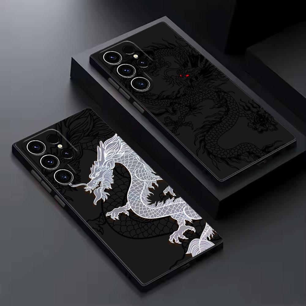 Fashion Dragon Tattoo Pattern Phone Case For Samsung Galaxy S26 Ultra Cases S25 FE S24 S23 S21 Ultra S20FE S22 S26 Plus 5G Cover