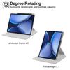 For Oneplus Pad 3 One Plus Pad 3 13.2 inch Case with Pencil Holder 360 Rotating PU Leather Acrylic Clear Hard Stand Cover