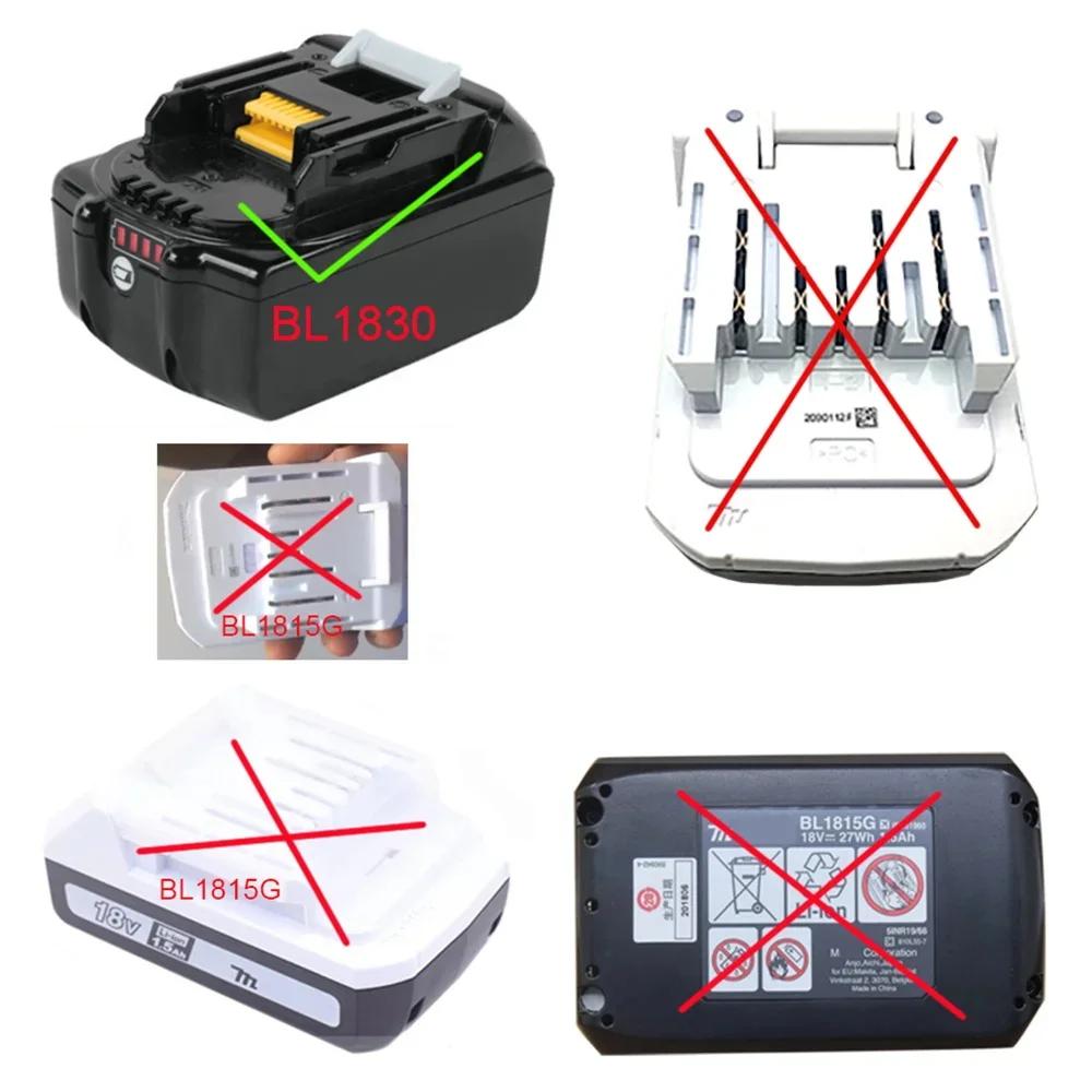 Battery Converter for Makita LXT 18V Lithium Power Tools HTB18MTL Battery Adapter for Hitachi 18V Lithium Ion Battery BSL1830