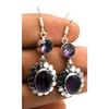 Amethyst Gemstone Ethnic Handmade Drop Dengle Earring Jewelry ER 106