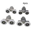 Shower Door Rollers 4pcs Accessories Bathroom Household