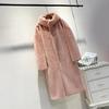 Winter Women High Quality Faux Mink Fur Coat Luxury Long Fur Coat Loose Lapel OverCoat Thick Warm Plus Size Female Plush Coats