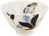 Hamato Hasami Ware Komei Kiln Lightweight Rice Decorative Magnolia 217692 Bowl, Large, Design, White,