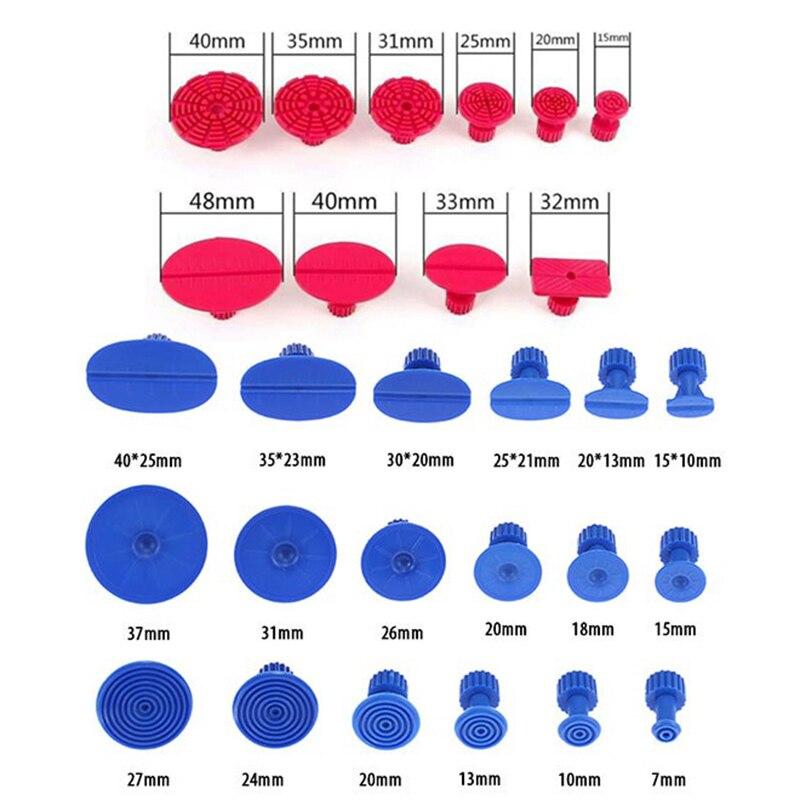 Paintless Body Dent Repair Kit Bridge Puller Accessories Include 30 Puller Tabs Suction Cup