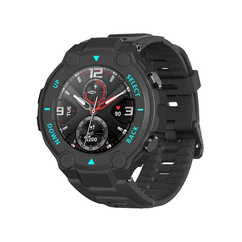 Suitable Fo A Mazfit for T Rex Pro for Smart Watch Protective Cover for Case Anti-Scratch Lightweight for Shell Frame 1P