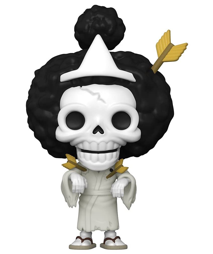 POP One Piece - Brook [Bonekichi] Funko Vinyl Figure (with Compatible Box Protector Case) Multicolor 9.5cm