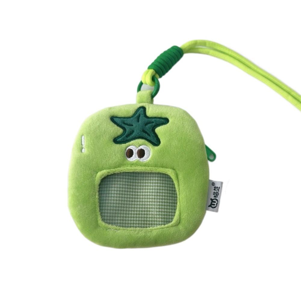 

Сумка для наушников Мультяшный помидор Кошелек для монет Держатель для карточек корейского идола Маленькая кукла Итабаг Дети