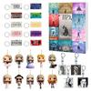 Calendario del Conto alla Rovescia di Natale di Taylor Portachiavi Acrilico Regalo per Decorazioni Festive E Collezionisti Fan
