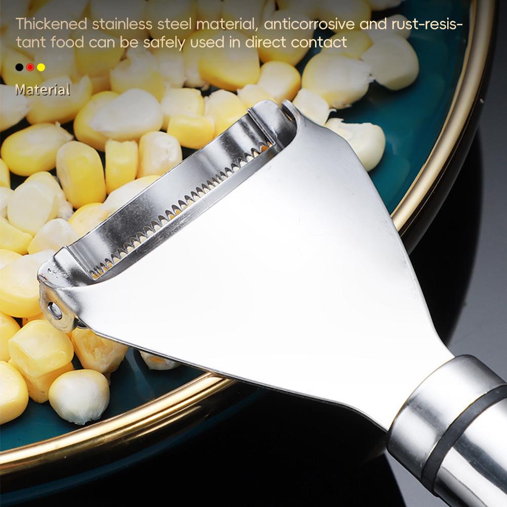 Professionelles Maisschälwerkzeug aus Edelstahl, manueller Maiskolbenschäler, rostfrei, zum einfachen Schälen in der Küche, für den gewerblichen Gebrauch auf dem Bauernhof