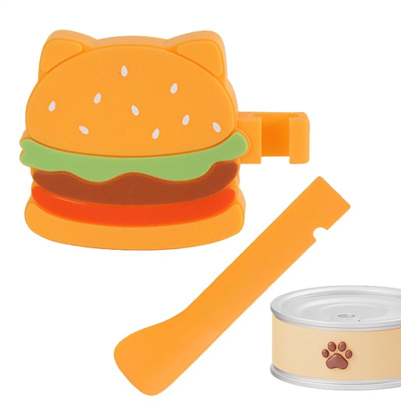 

Cat Can Opener Manual Can Opener with Lid Eating Spatula Kitten Tool Safe Wet Spoon Feeding Accessories Dog Food Covers for Dog france