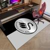 Football Club Emblem Printed Area Rug for Office, Chair Rug, Decorative Carpet Floor Mat, Large Size Fan gifts Christmas gifts