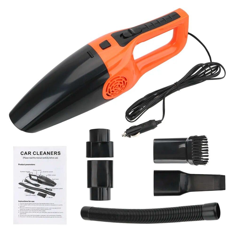 Car Vacuum Cleaner Wet And Dry Dual-use Vacuum Cleaner Powerful Handheld Mini Vaccum Cleaners Portable High Suction 12V 120W