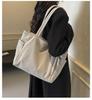 Women's Autumn 2025 Versatile Large Capacity Corduroy Shoulder Bag - Fashionable Commute & Casual Use