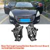 1 Pair Car Rear Tail Light Lamp Holder Circuit Board 9673187080 9673186980 for 508 11-14 Brake Taillamp Base Replacement