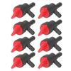 8Pcs 1/4in Kraftstoff Cut Off Ventil 90 Grad Abschaltung Ventil Gerade Gas Ventil für Stens für Oregon für