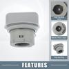 A ABSOPRO Bulb Socket Light Socket Lamp Socket Car Socket Light Bulb Socket Holder