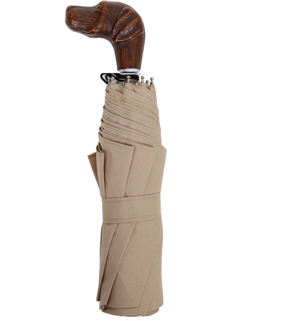 GUY DE JEAN Dog Umbrella for Sun and Guy de Jean Rain, Folding, 102147, (DOG) (Beige)