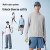Warrior Men's UPF50+ Ice Silk Sun Protection Hoodie Jacket