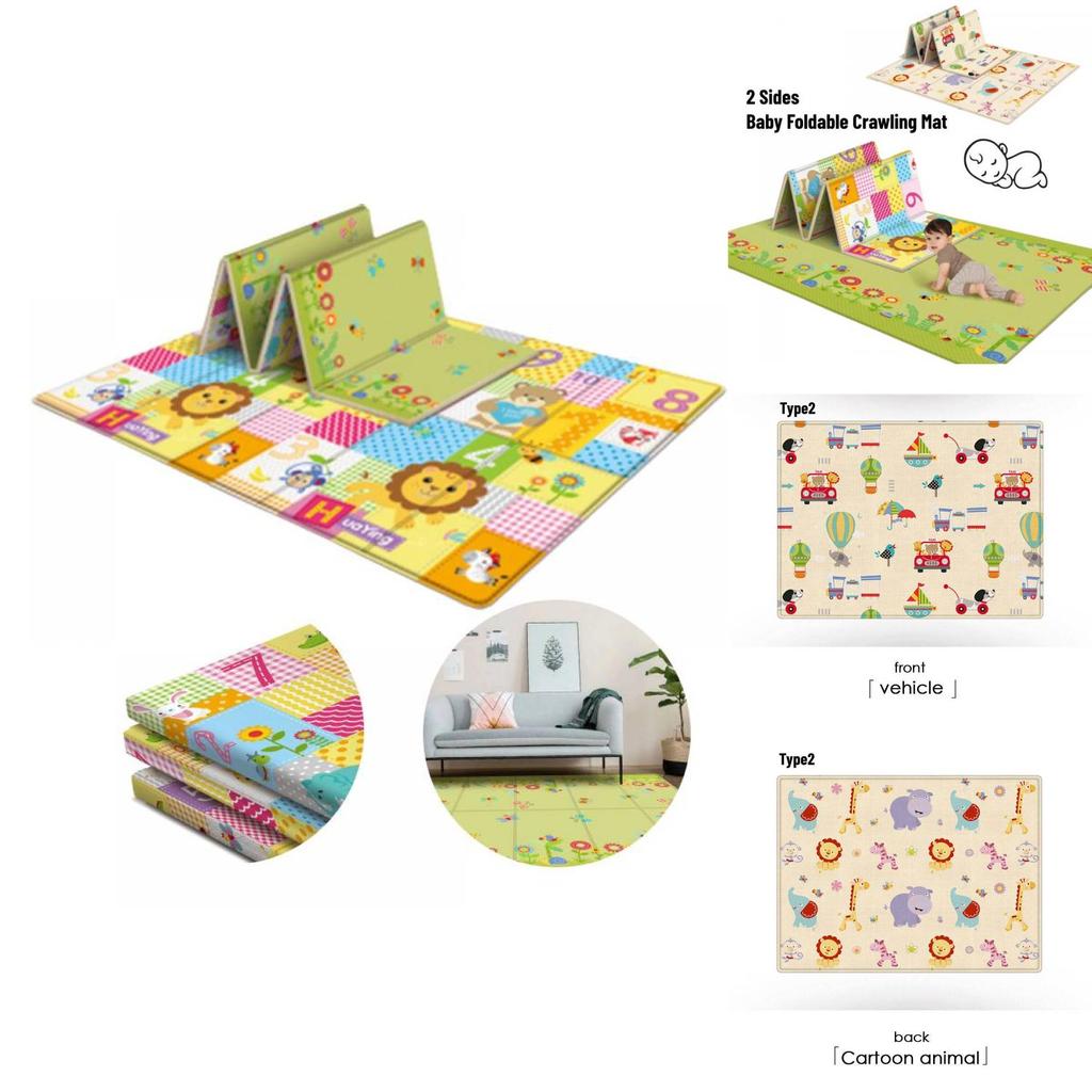 Foldable Baby Crawling Mat Soft Comfortable Ldpe Foam Game Mat