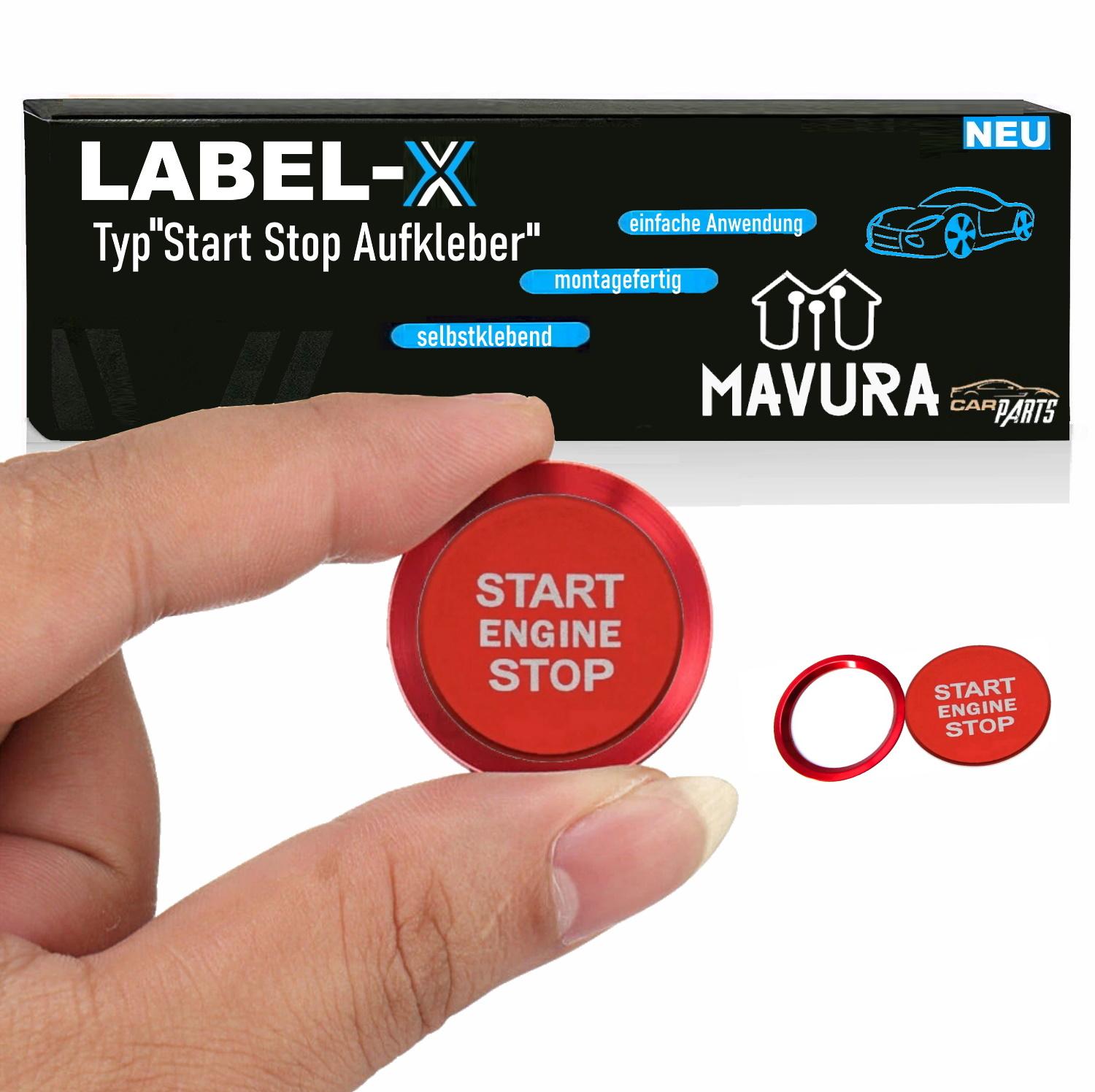 

LABEL-X Кнопка пуску-зупинки Червона Підходить для A4 A5 A6 A7 Q3 Q5 тощо