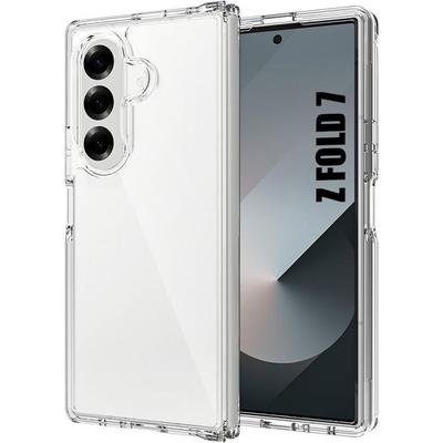 Protective Case - BOOLING - for Samsung Galaxy Z Fold 7 - Shockproof - Anti-scratch - Transparent