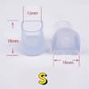 2pcs Silencer Heel Protector Useful Antislip High Heeler Stoppers Wearable Non-slip Round Heel Shockproof Shoes Accessories