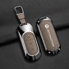 BFM1 Car Remote Key Case Cover For Leapmotor C16 C11 C10 C01 B10 T03 S01 Type Zinc Alloy Leather Protector Auto Keychain Accessories
