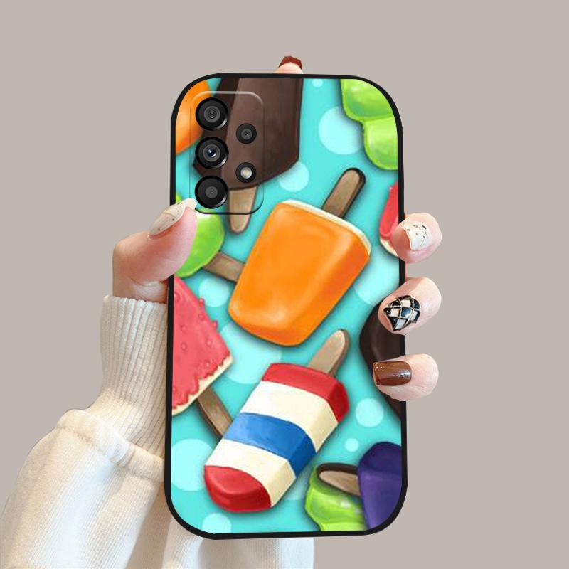 For Samsung A73 A72 Cases Fashion Cartoon Printing Soft Silicone TPU Phone Cover For Samsung Galaxy A53 A33 Phone Bumper Case