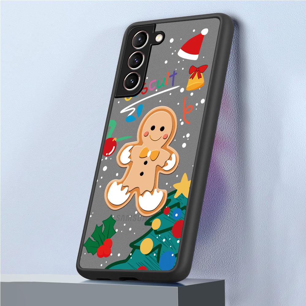 New YearMatte Hülle für Samsung Galaxy S22 S20 S21 FE S10 S9 Plus S8 Capa Note 20 Ultra 10 Lite Telefon Fundas