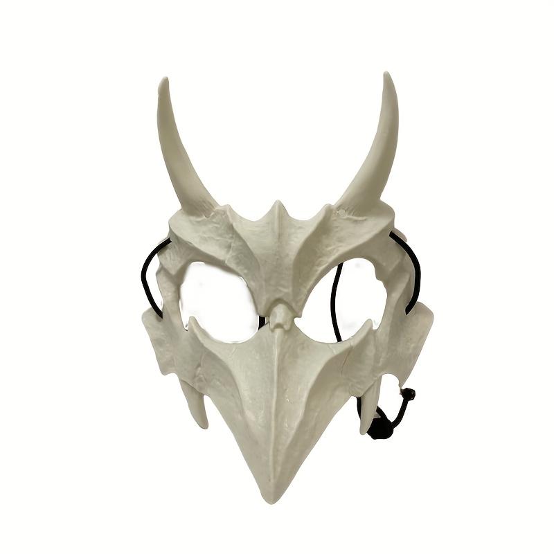 1pc Halloween Japanese writer costumes animal horror secondary prop mask Dragon God Tiger dress mask