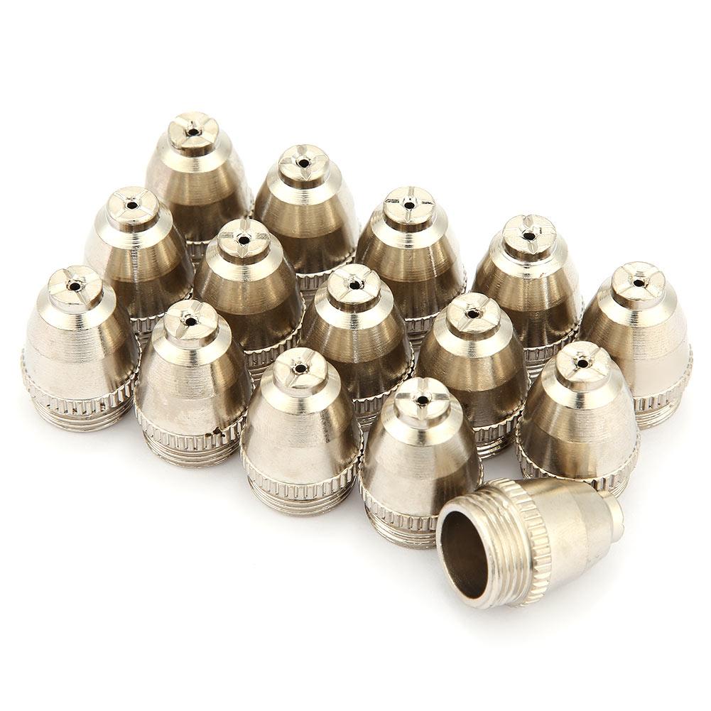 40pc/set AG60 SG55 Plasma Cutter Cutting Torch Consumables Electrode Nozzles Cups Kit Plasma Cutter Consumables