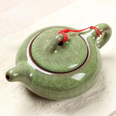Chinese Traditional Ice Crack Glaze Tea Pot, Elegant Design Tea Sets Service , China Red Teapot Creative Gifts