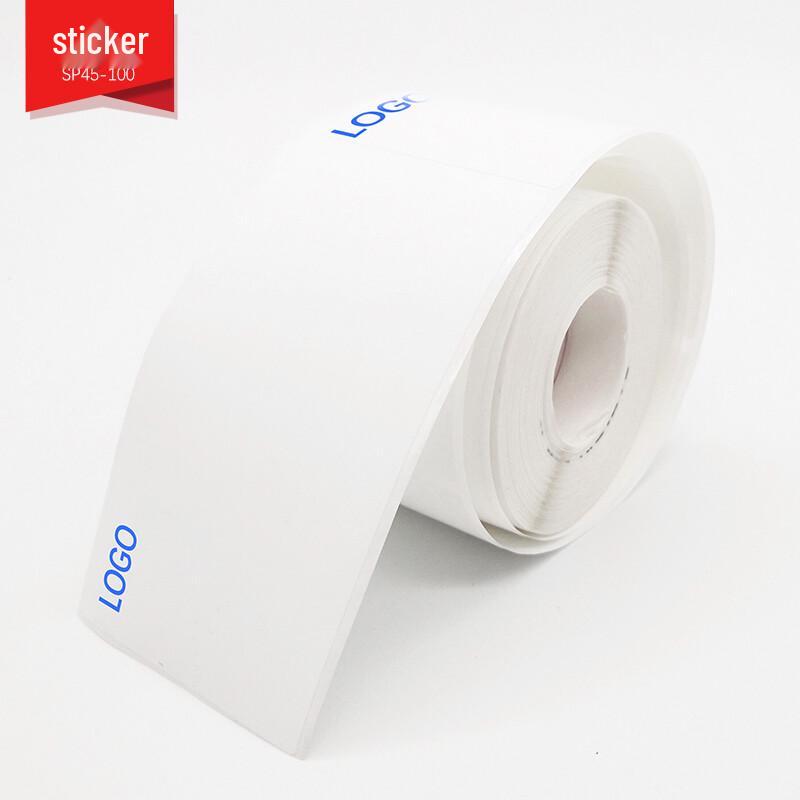 Litie SP45-100 White Flat Labels, 45x100mm