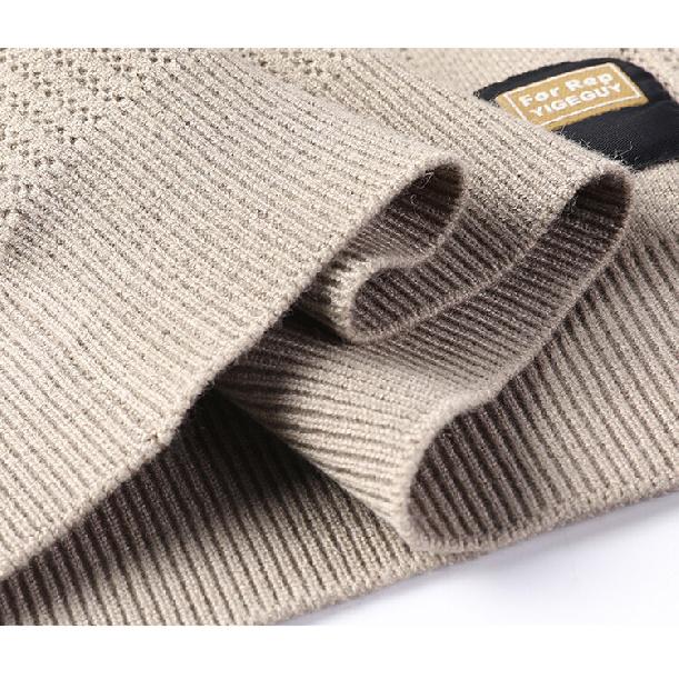 Herrenpullover Herbst Herrenbekleidung Strickwaren Rundhalsausschnitt Locker Jugendlich Europäisch und Amerikanisch Schlichter Casual-Pullover