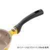 Bestco Frittierpfanne 18cm Gelb Hyper Premium Beschichtung 2 Jahre Garantie Induktionsgeeignet Tiefe Pfanne ND-8115
